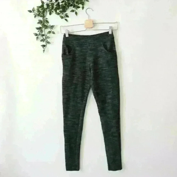 Threads 4 Thought Pants - THREADS 4 THOUGHT Women's Fitted Pull On Pockets Leggings Pants S Dark Gray EUC